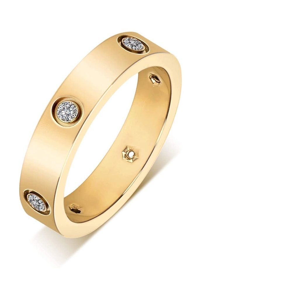 NWT Gold Ring 18K Gold Plated - Size 7